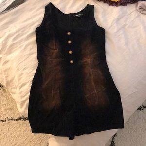 Authentic Chanel corduroy romper